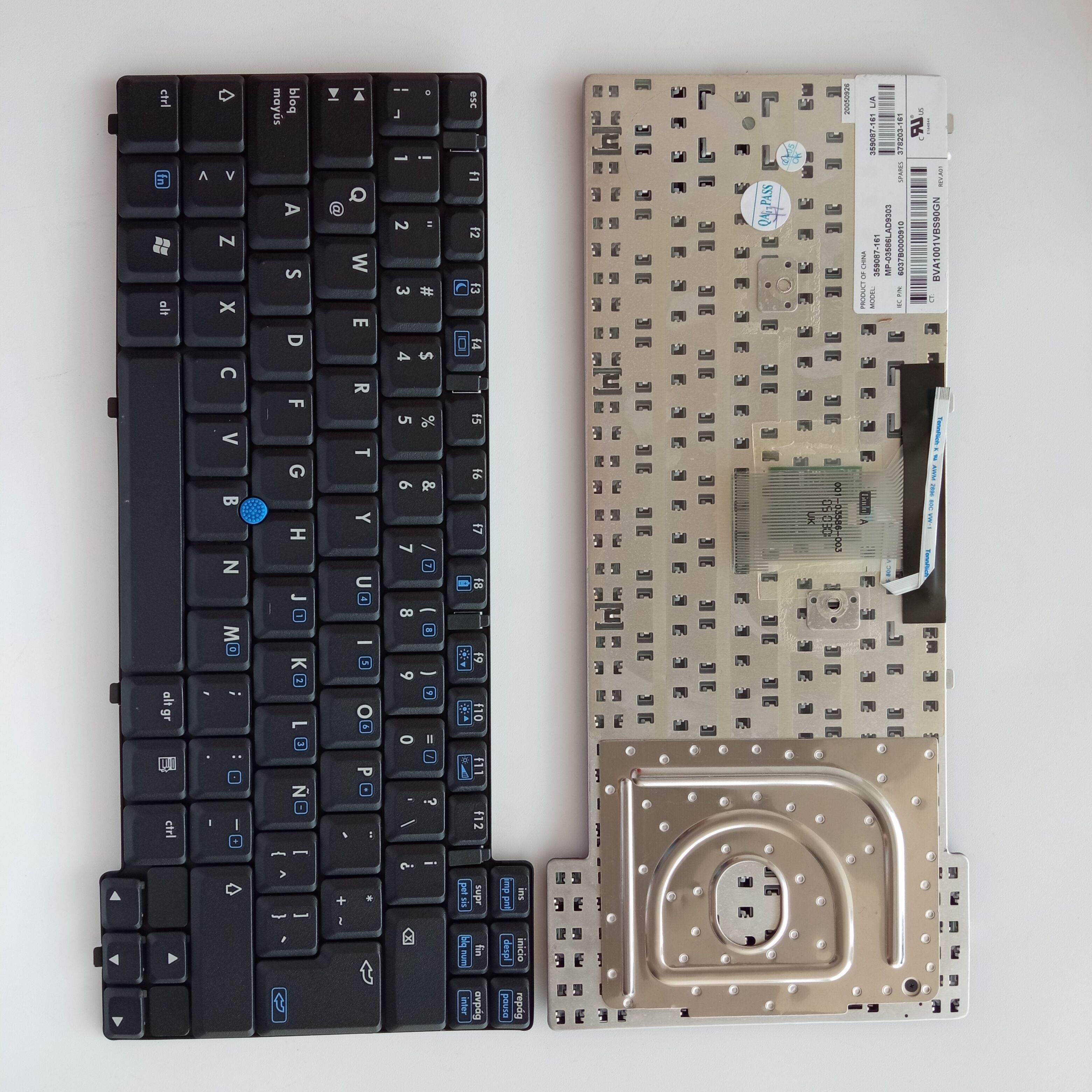 Picture of New Replacement Laptop Keyboard For HP NC8200 BLACK With Point LA Layout